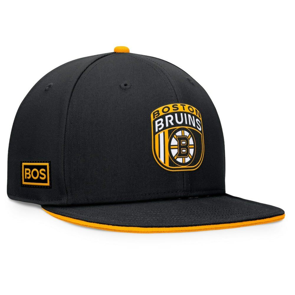Boston Bruins Fanatics 2024 NHL Draft Snapback Hat - Black - NHL 200562085