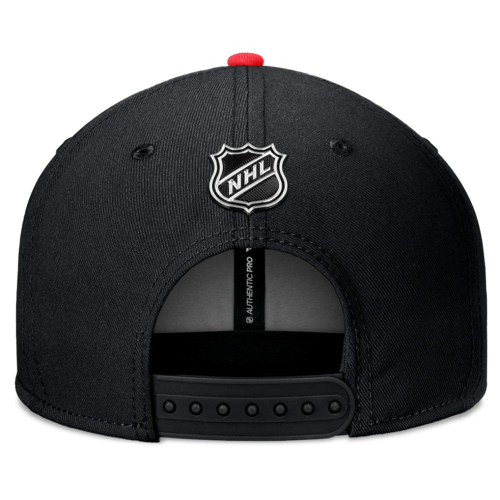 Chicago Blackhawks Fanatics 2024 NHL Draft Snapback Hat - Black - NHL 200562088