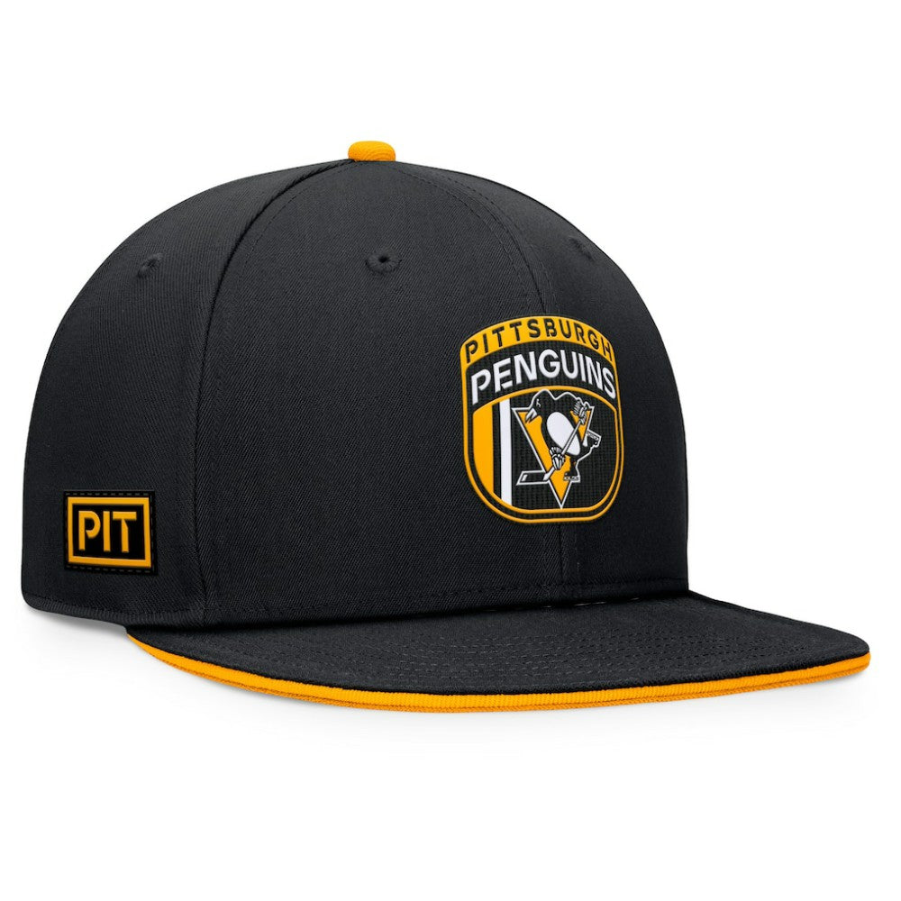 Pittsburgh Penguins Fanatics 2024 NHL Draft Snapback Hat - Black - NHL 200562098