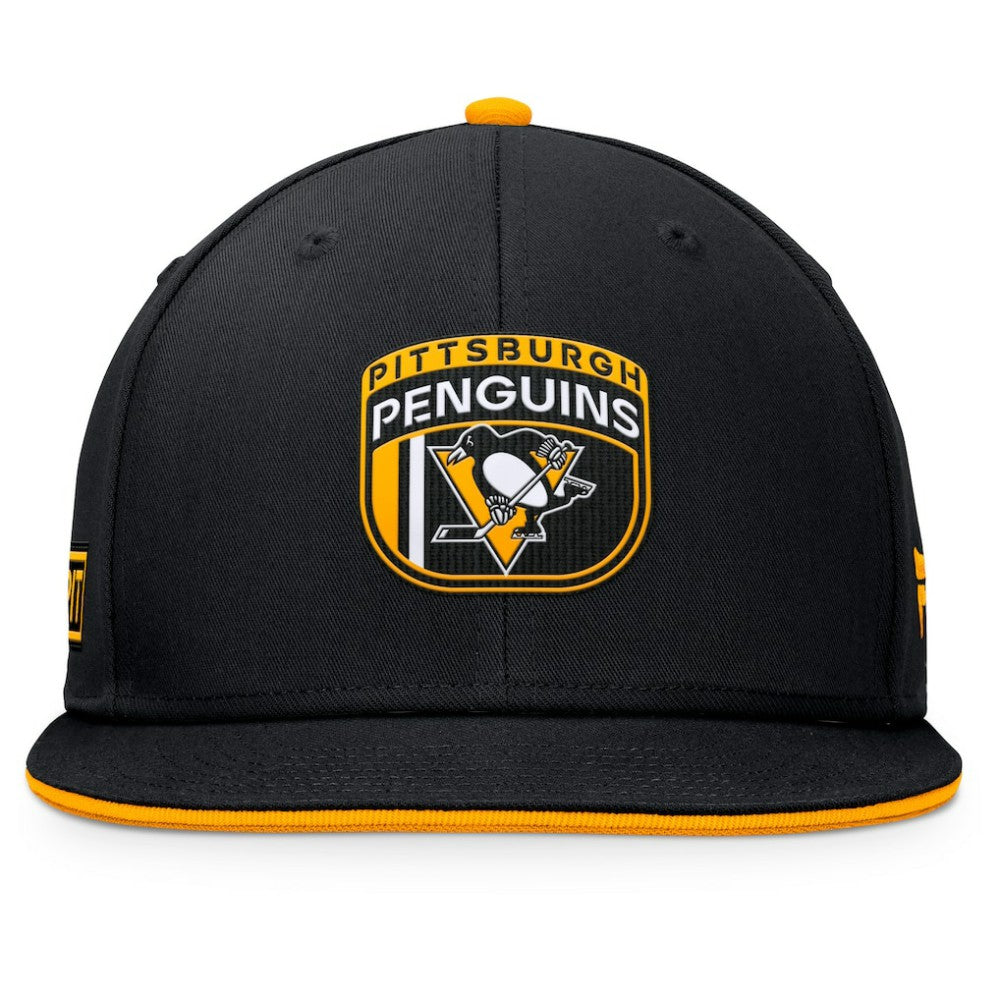 Pittsburgh Penguins Fanatics 2024 NHL Draft Snapback Hat - Black - NHL 200562098