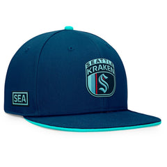Seattle Kraken Fanatics 2024 NHL Draft Snapback Hat - Deep Sea Blue - NHL 200562100