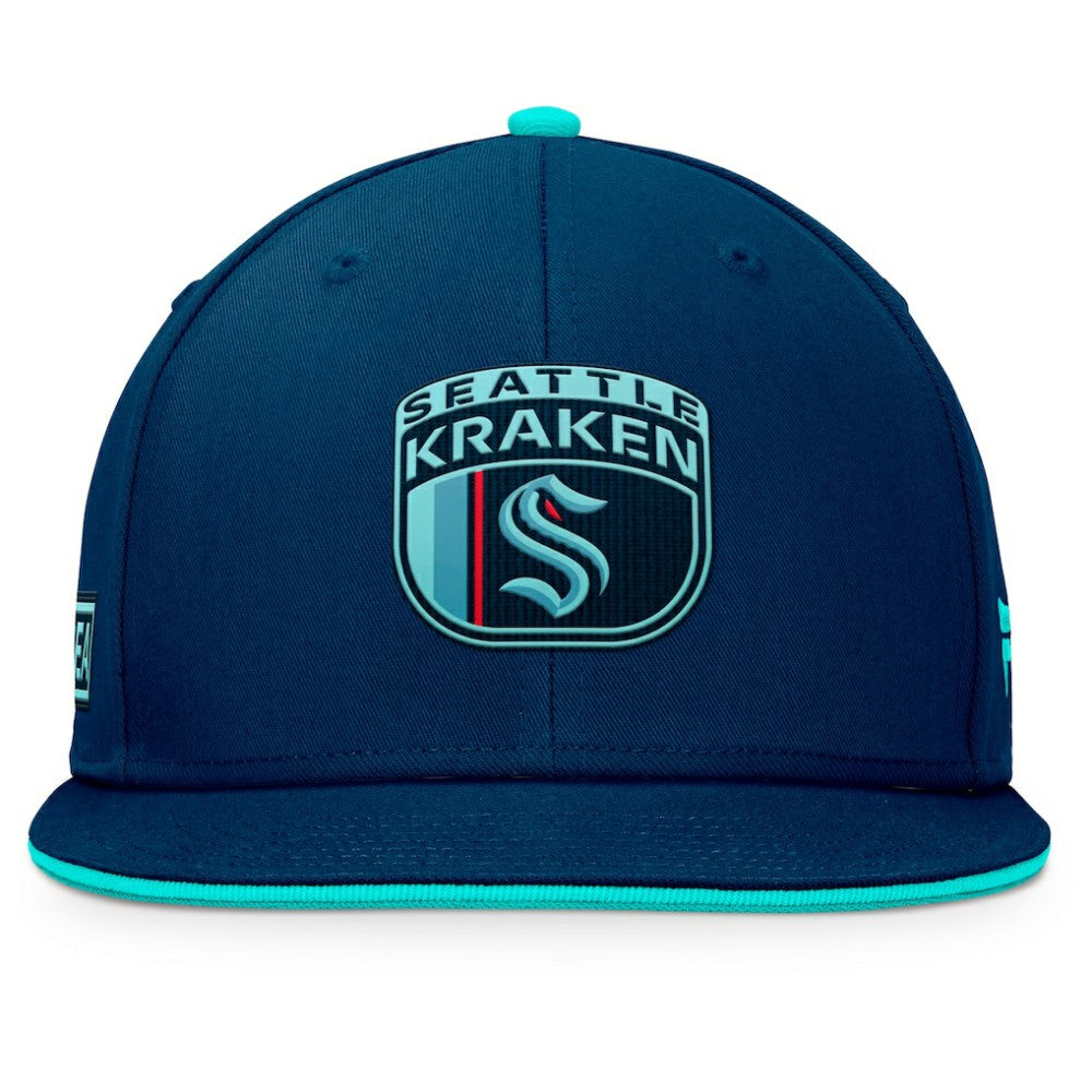 Seattle Kraken Fanatics 2024 NHL Draft Snapback Hat - Deep Sea Blue - NHL 200562100