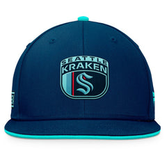 Seattle Kraken Fanatics 2024 NHL Draft Snapback Hat - Deep Sea Blue - NHL 200562100