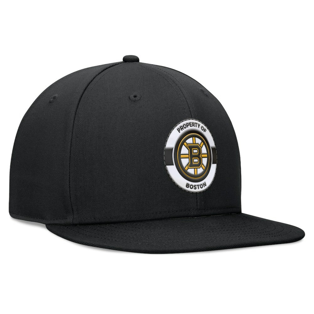Boston Bruins Fanatics Authentic Pro Training Camp Snapback Hat - Black - NHL 200562121