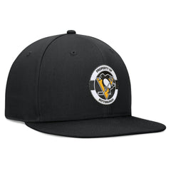 Pittsburgh Penguins Fanatics Authentic Pro Training Camp Snapback Hat - Black - NHL 200562149