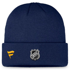 St. Louis Blues Fanatics Authentic Pro Training Camp Cuffed Knit Hat - Navy - NHL 200562150