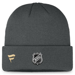 Vegas Golden Knights Fanatics Authentic Pro Training Camp Cuffed Knit Hat - Charcoal - NHL 200562153