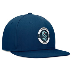 Seattle Kraken Fanatics Authentic Pro Training Camp Snapback Hat - Deep Sea Blue - NHL 200562154