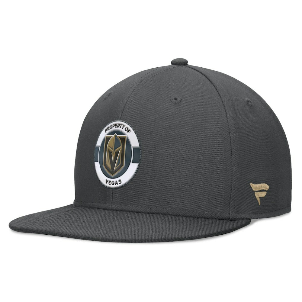 Vegas Golden Knights Fanatics Authentic Pro Training Camp Snapback Hat - Charcoal - NHL 200562156