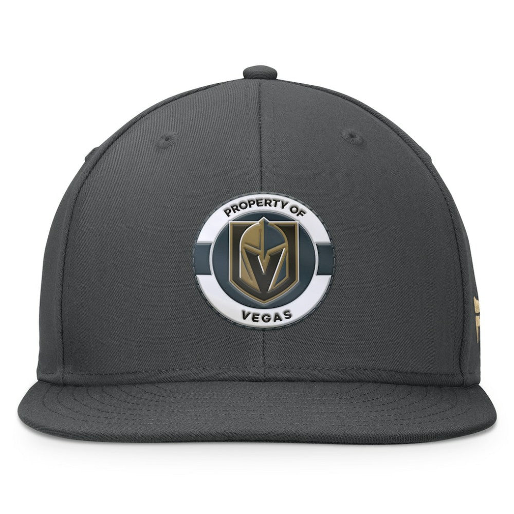 Vegas Golden Knights Fanatics Authentic Pro Training Camp Snapback Hat - Charcoal - NHL 200562156