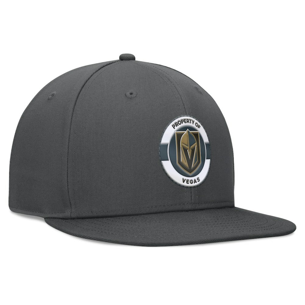 Vegas Golden Knights Fanatics Authentic Pro Training Camp Snapback Hat - Charcoal - NHL 200562156