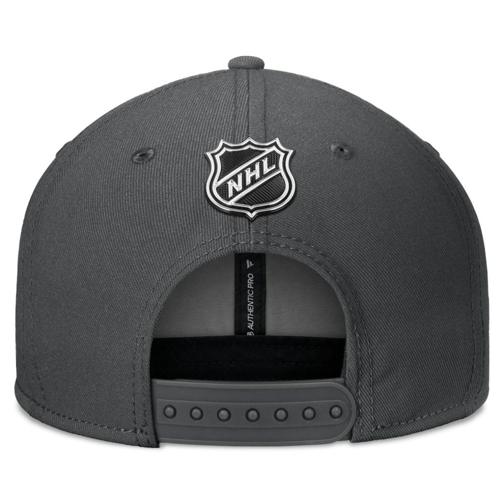 Vegas Golden Knights Fanatics Authentic Pro Training Camp Snapback Hat - Charcoal - NHL 200562156