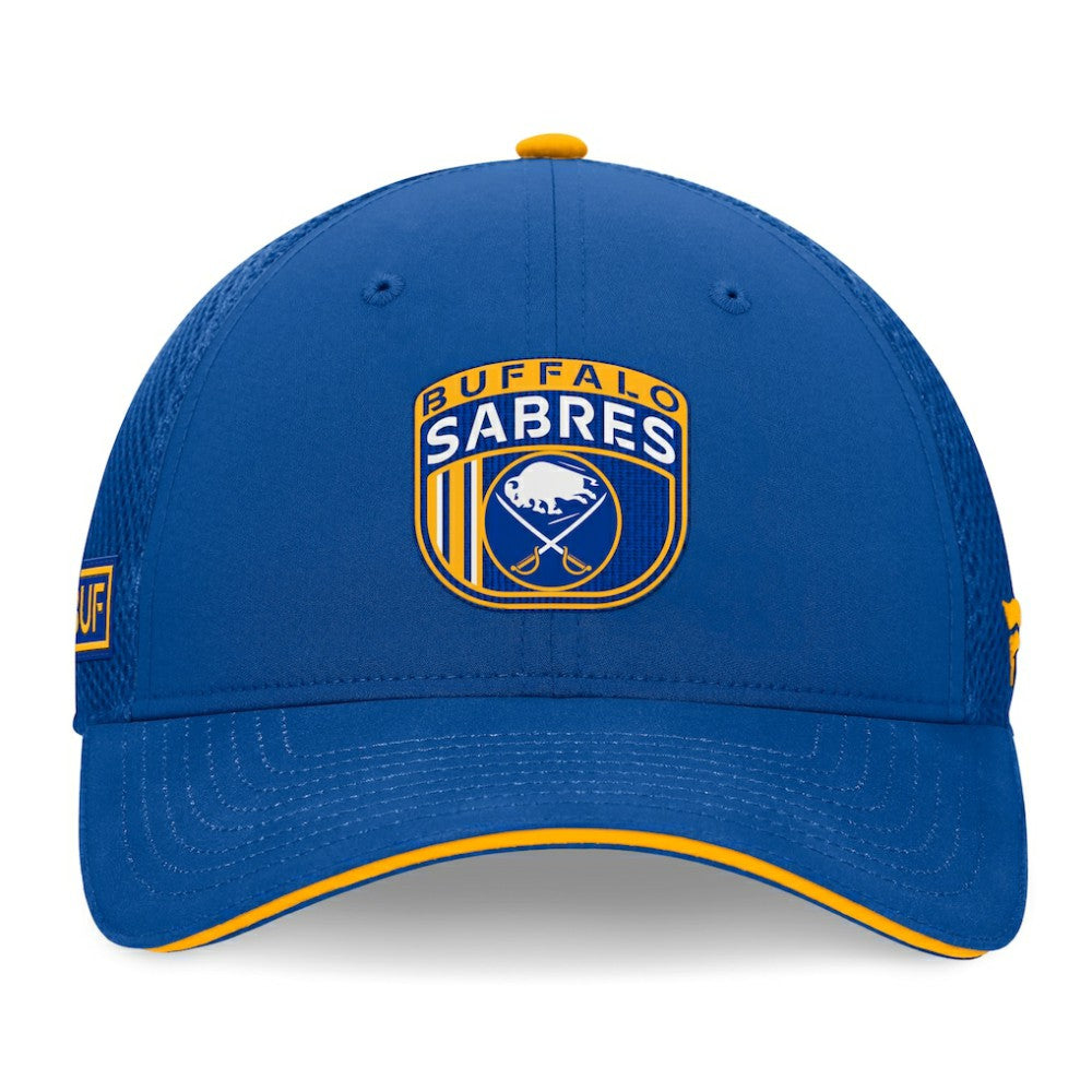 Buffalo Sabres Fanatics 2024 NHL Draft On Stage Trucker Adjustable Hat - Royal - NHL 200562160