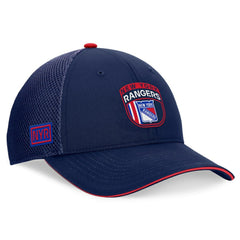 New York Rangers Fanatics 2024 NHL Draft On Stage Trucker Adjustable Hat - Navy - NHL 200562176