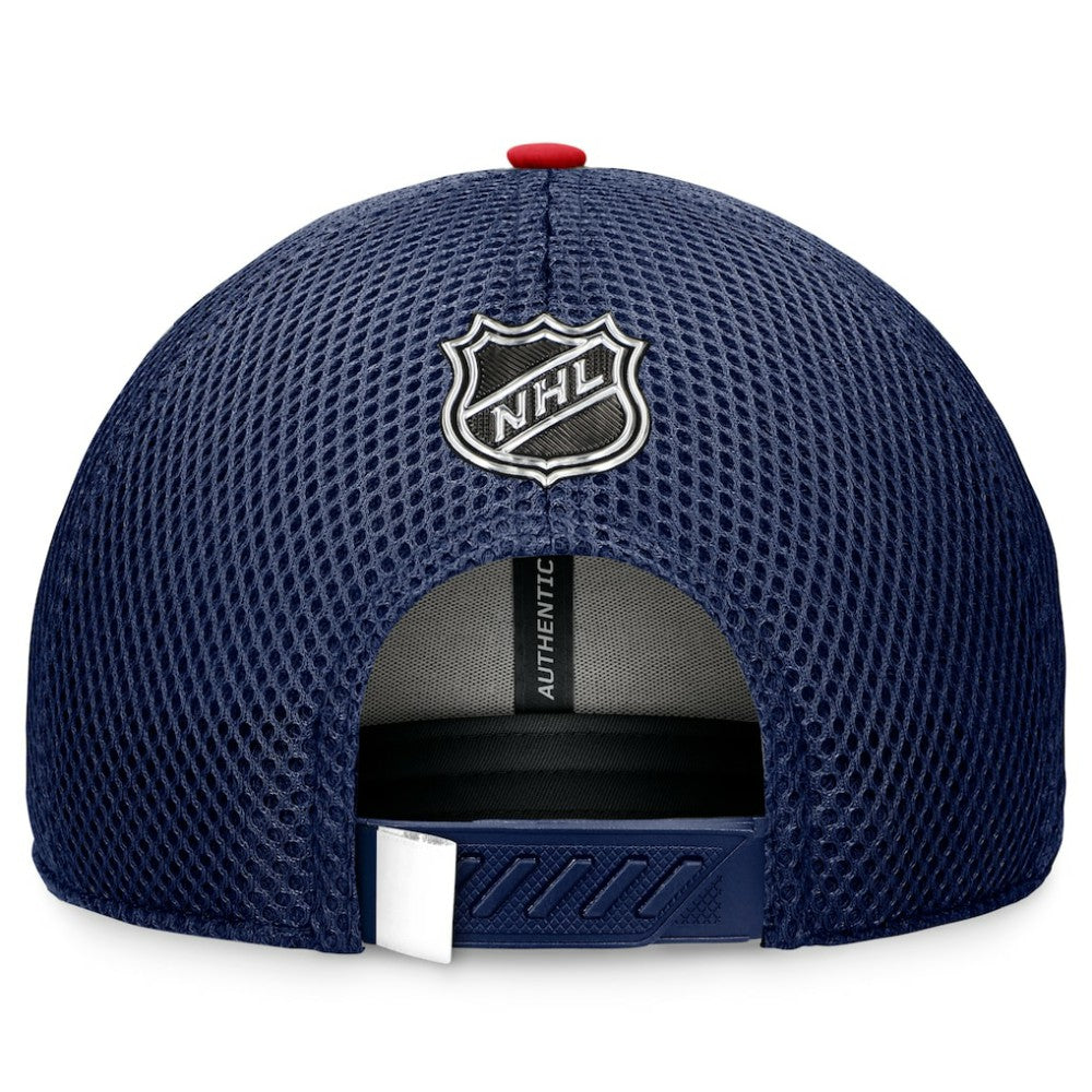 Washington Capitals Fanatics 2024 NHL Draft On Stage Trucker Adjustable Hat - Navy - NHL 200562187