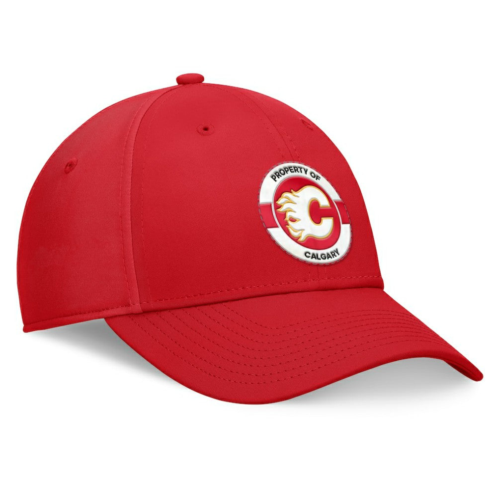 Calgary Flames Fanatics Authentic Pro Training Camp Flex Hat - Red - NHL 200562223
