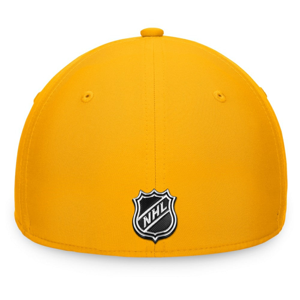 Nashville Predators Fanatics Authentic Pro Training Camp Flex Hat - Gold - NHL 200562237
