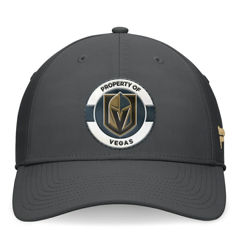 Vegas Golden Knights Fanatics Authentic Pro Training Camp Flex Hat - Charcoal - NHL 200562250