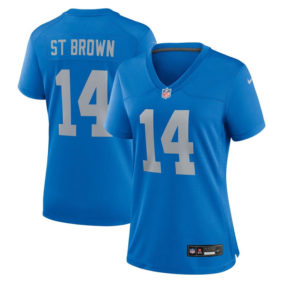 Nike Amon-Ra St. Brown Detroit Lions Women's Alternate Game Jersey Blue