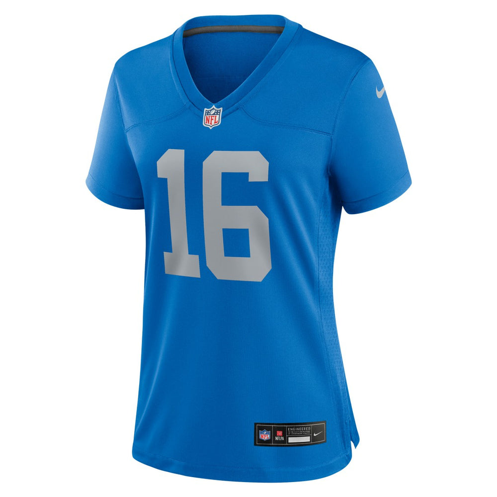 Nike Jared Goff Detroit Lions Women's Alternate Game Jersey Blue