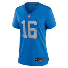 Nike Jared Goff Detroit Lions Women's Alternate Game Jersey Blue