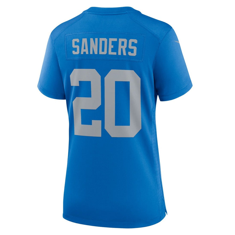 Nike Barry Sanders Detroit Lions Women's Alternate Game Jersey Blue