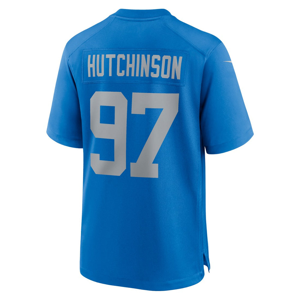 Nike Aidan Hutchinson Detroit Lions Alternate Game Jersey Blue