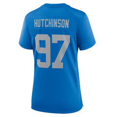 Nike Aidan Hutchinson Detroit Lions Women's Alternate Game Jersey Blue