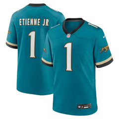 Nike Travis Etienne Jr Jacksonville Jaguars Prowler Throwback Player Game Jersey Teal