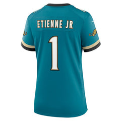 Nike Travis Etienne Jr Jacksonville Jaguars Women's Prowler Throwback Game Jersey Teal