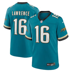 Nike Trevor Lawrence Jacksonville Jaguars Prowler Throwback Player Game Jersey Teal
