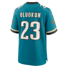 Nike Foye Oluokun Jacksonville Jaguars Prowler Throwback Player Game Jersey Teal
