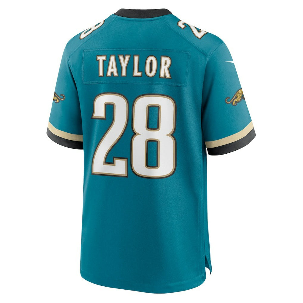 Nike Fred Taylor Jacksonville Jaguars Prowler Throwback Retired Player Game Jersey Teal
