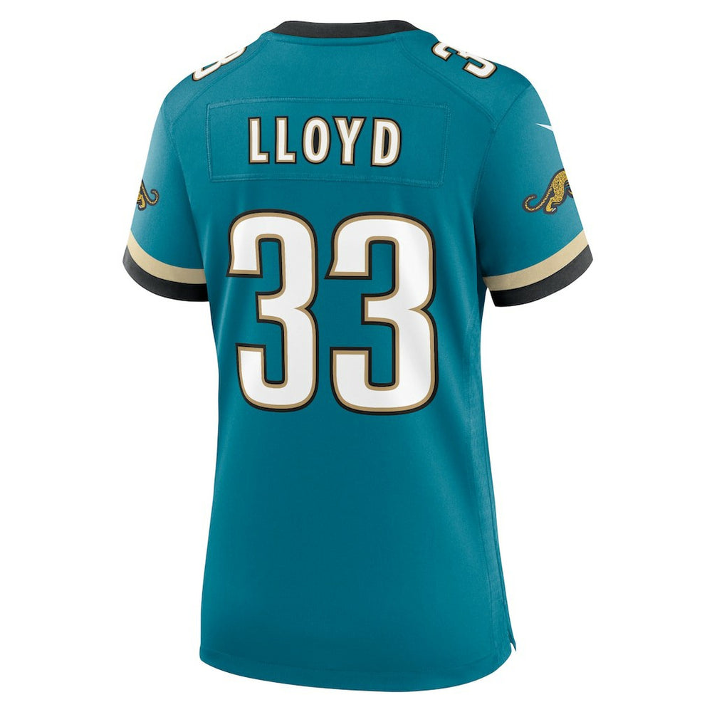 Nike Devin Lloyd Jacksonville Jaguars Women's Prowler Throwback Game Jersey Teal