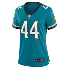 Nike Travon Walker Jacksonville Jaguars Women's Prowler Throwback Game Jersey Teal