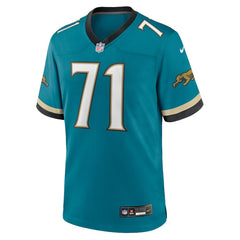 Nike Tony Boselli Jacksonville Jaguars Prowler Throwback Retired Player Game Jersey Teal