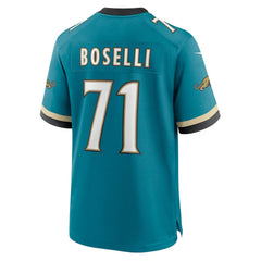 Nike Tony Boselli Jacksonville Jaguars Prowler Throwback Retired Player Game Jersey Teal