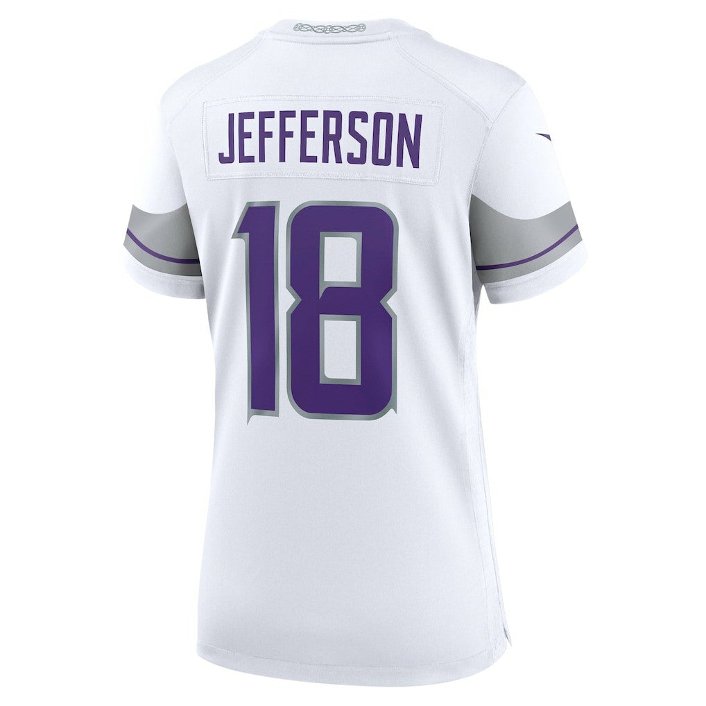 Nike Justin Jefferson Minnesota Vikings Women's Alternate Game Player Jersey White