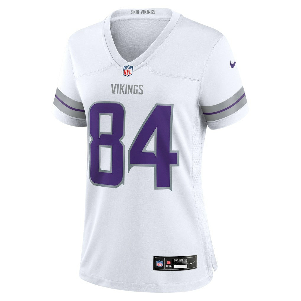 Nike Randy Moss Minnesota Vikings Women's Alternate Retired Player Game Jersey White