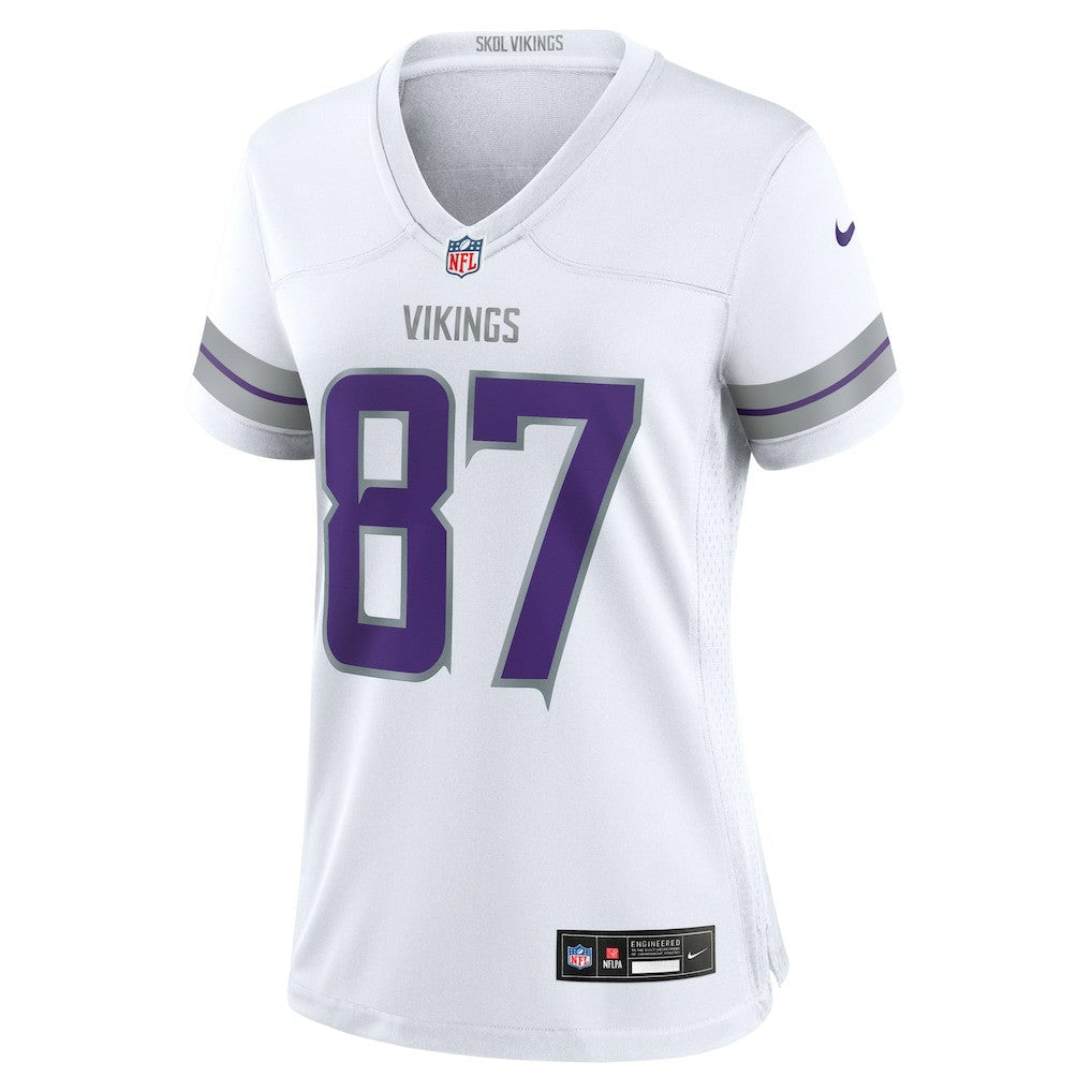 Nike T.J. Hockenson Minnesota Vikings Women's Alternate Game Player Jersey White