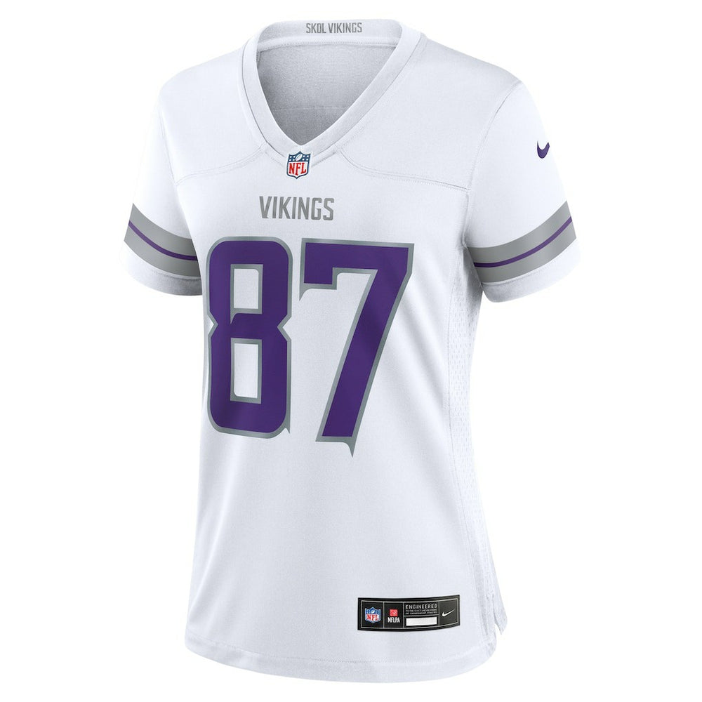 Nike T.J. Hockenson Minnesota Vikings Women's Alternate Game Player Jersey White