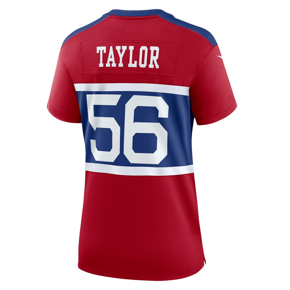 Nike Lawrence Taylor New York Giants Women's Alternate Retired Player Game Jersey Century Red