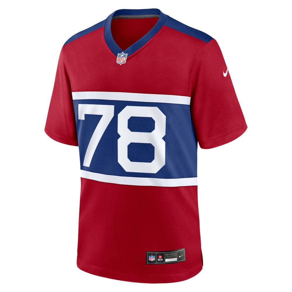 Nike Andrew Thomas New York Giants Alternate Player Game Jersey Century Red