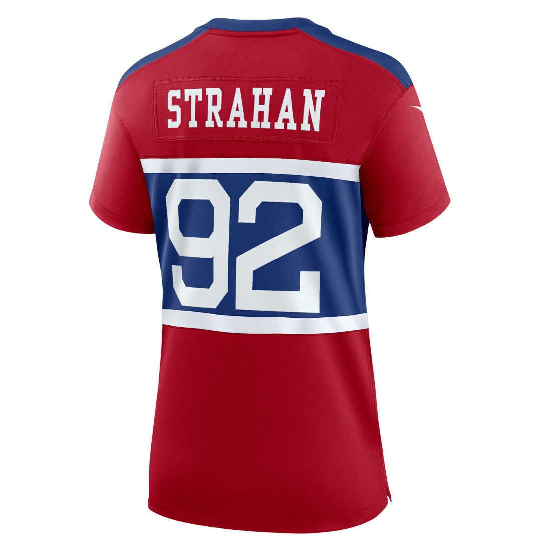 Nike Michael Strahan New York Giants Women's Alternate Retired Player Game Jersey Century Red