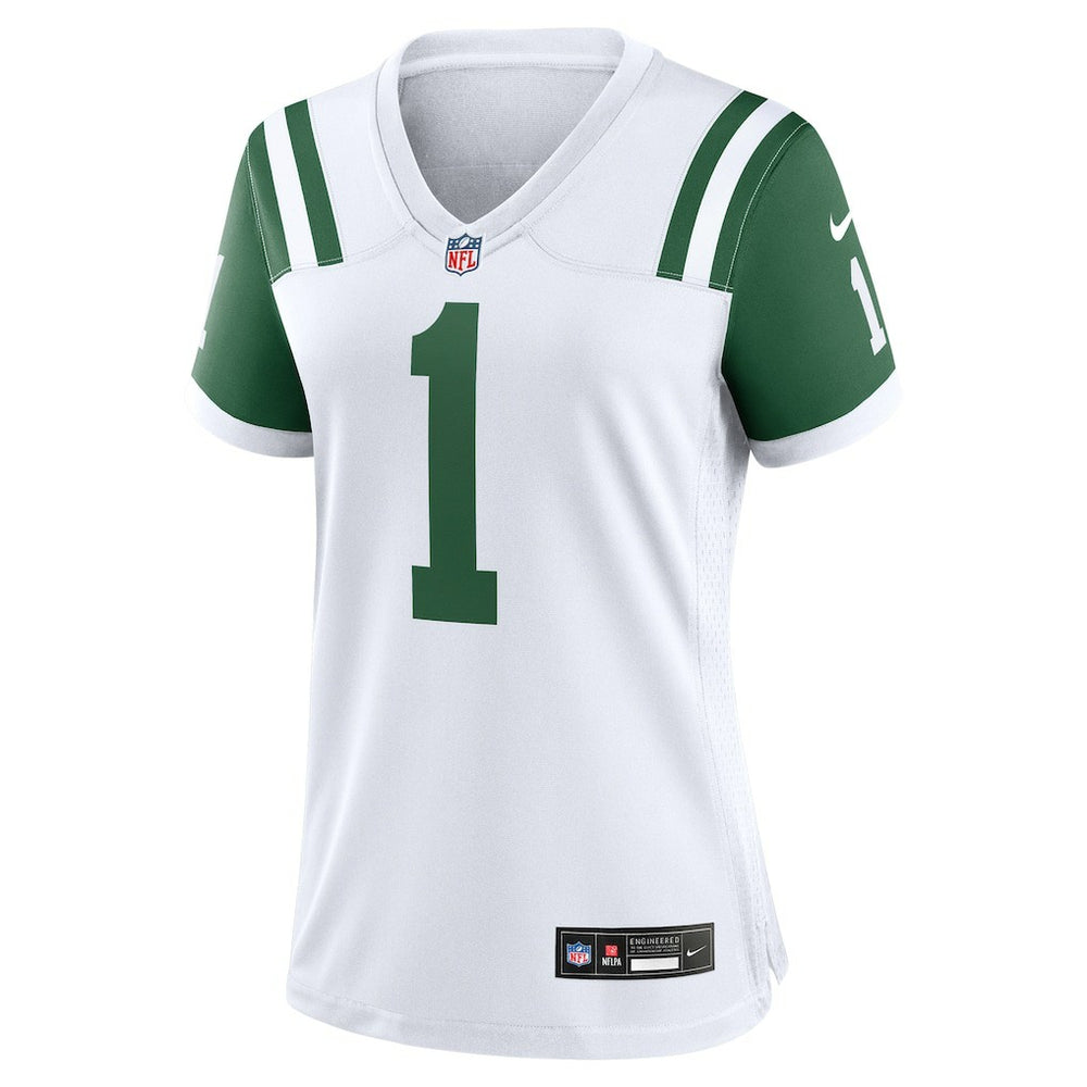 Nike Ahmad Sauce Gardner New York Jets Women's Classic Alternate Game Jersey White