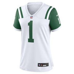 Nike Ahmad Sauce Gardner New York Jets Women's Classic Alternate Game Jersey White