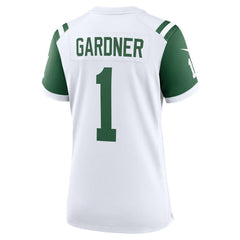 Nike Ahmad Sauce Gardner New York Jets Women's Classic Alternate Game Jersey White