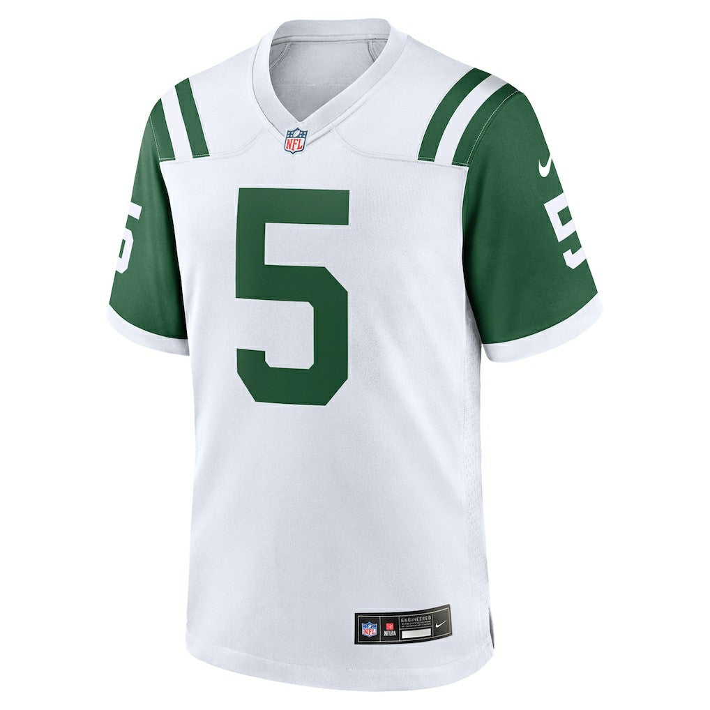Nike Garrett Wilson New York Jets Classic Alternate Game Jersey White
