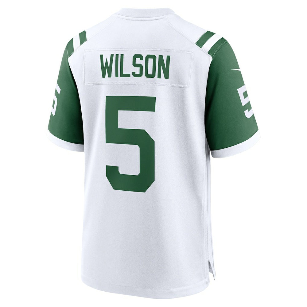 Nike Garrett Wilson New York Jets Classic Alternate Game Jersey White