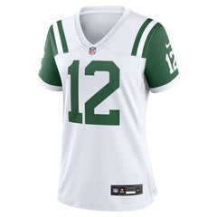 Nike Joe Namath New York Jets Women's Classic Alternate Retired Player Game Jersey White